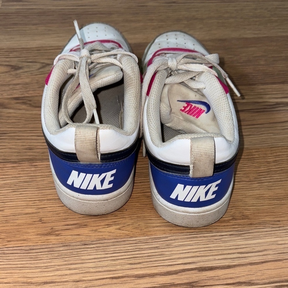 Nike Kids Sneakers - White, Pink, and Purple - Picture 2 of 3